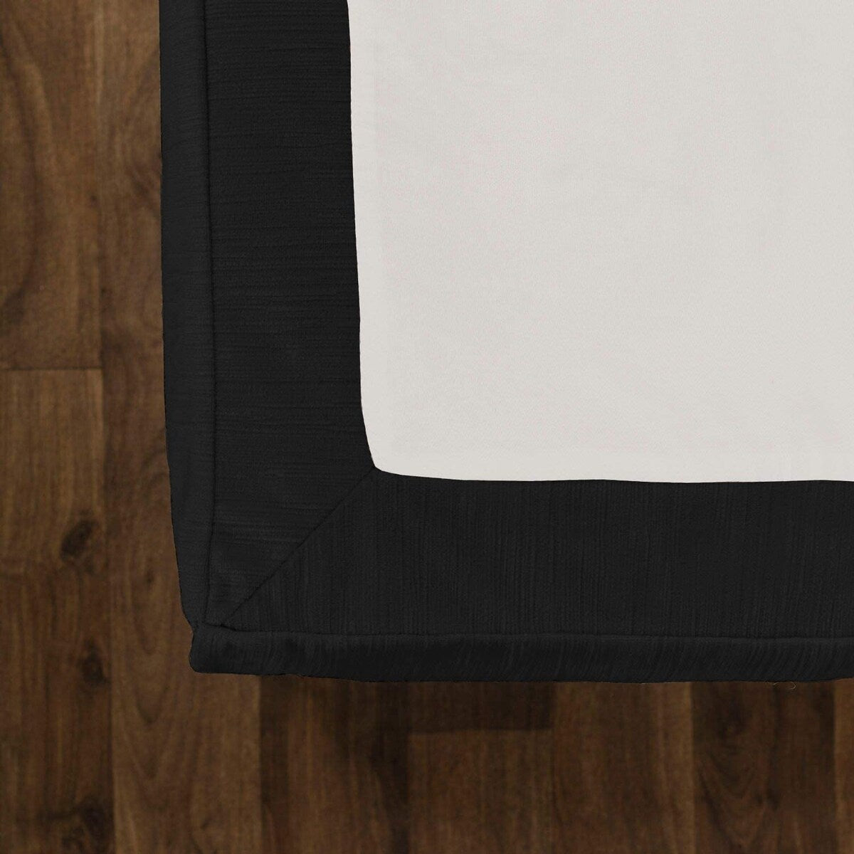 Tailored Velvet Bed Skirt with Split Corner
