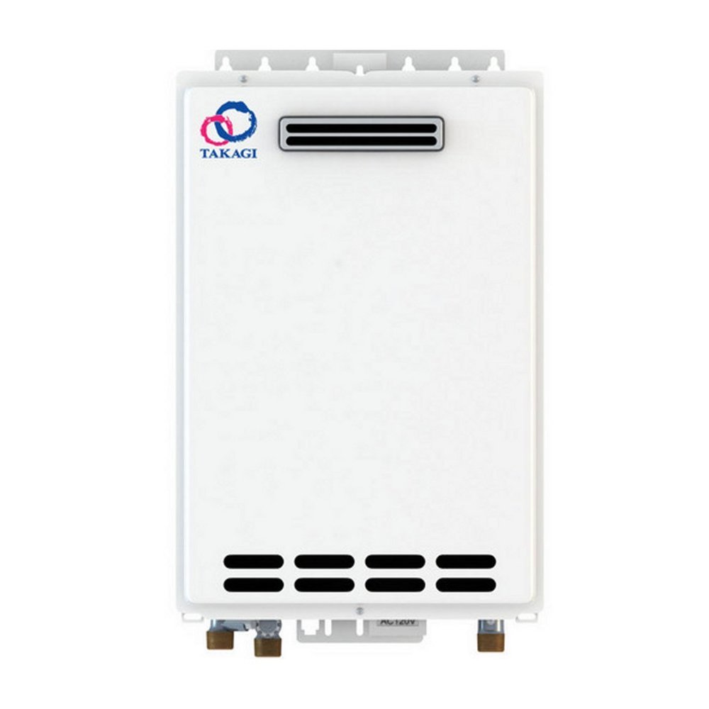 Takagi T-K4-OS-NG Tankless Water Heater Natural Gas Outdoor - White