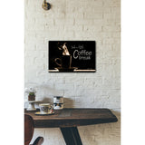 Take a Little Coffee Break 20x16 Gallery Wrapped Stretched Canvas
