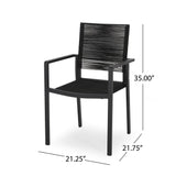 Taku 7-piece Expandable Table Dining Set by Christopher Knight Home