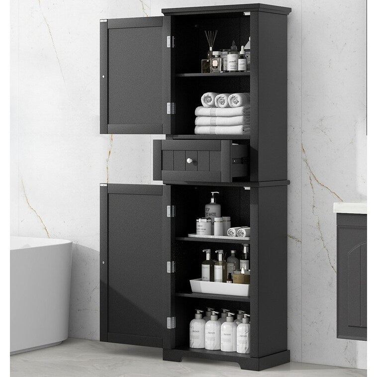 Tall Bathroom Storage Cabinet, Freestanding Storage Cabinet