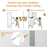 Tall Bathroom Storage Cabinet, Freestanding Storage Cabinet