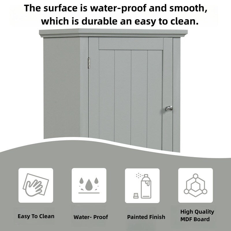 Tall Bathroom Storage Cabinet, Freestanding Storage Cabinet