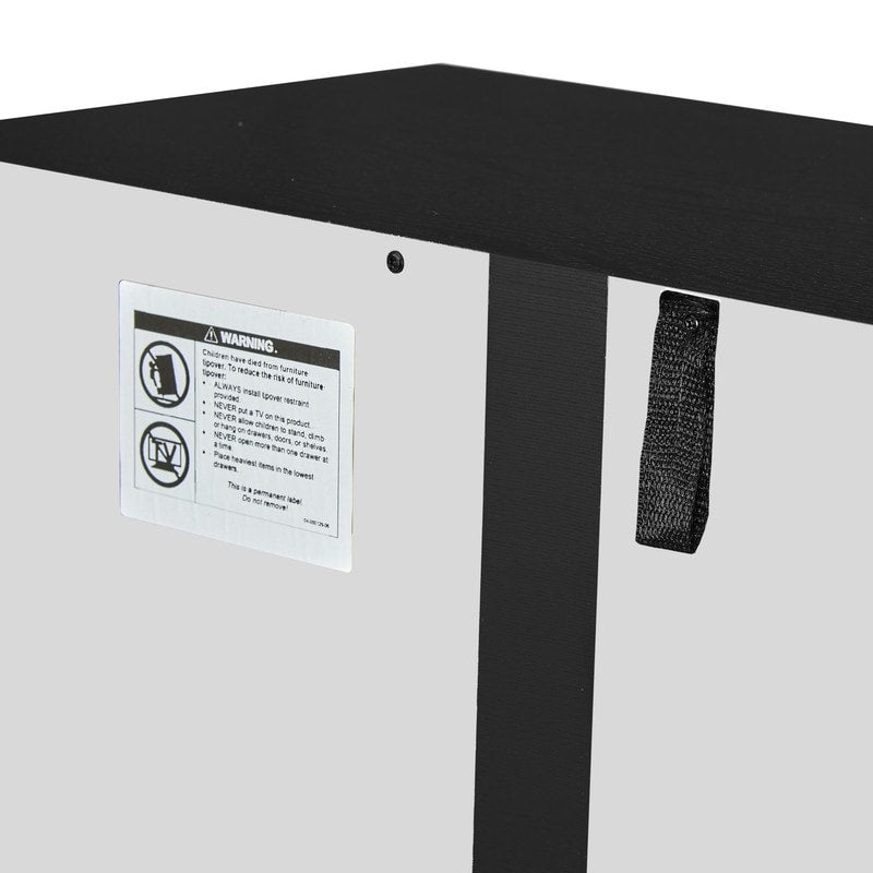 Tall Storage Cabinet with 8 Doors and 4 Shelves for Living Room