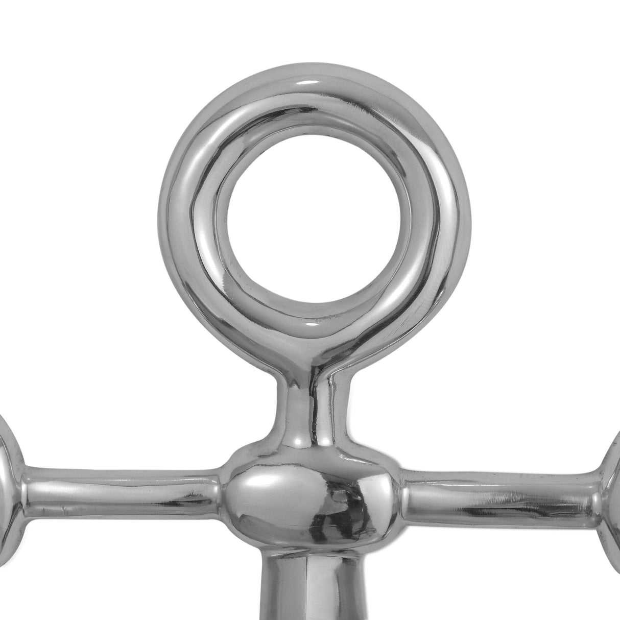 Talmo Indoor Aluminum Handcrafted Anchor Wall Decor by Christopher Knight Home