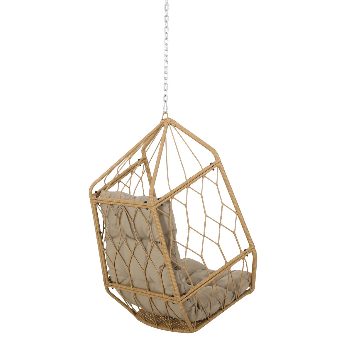 Tamara Outdoor Wicker Outdoor, Indoor Hanging Chair (NO STAND) by Christopher Knight Home