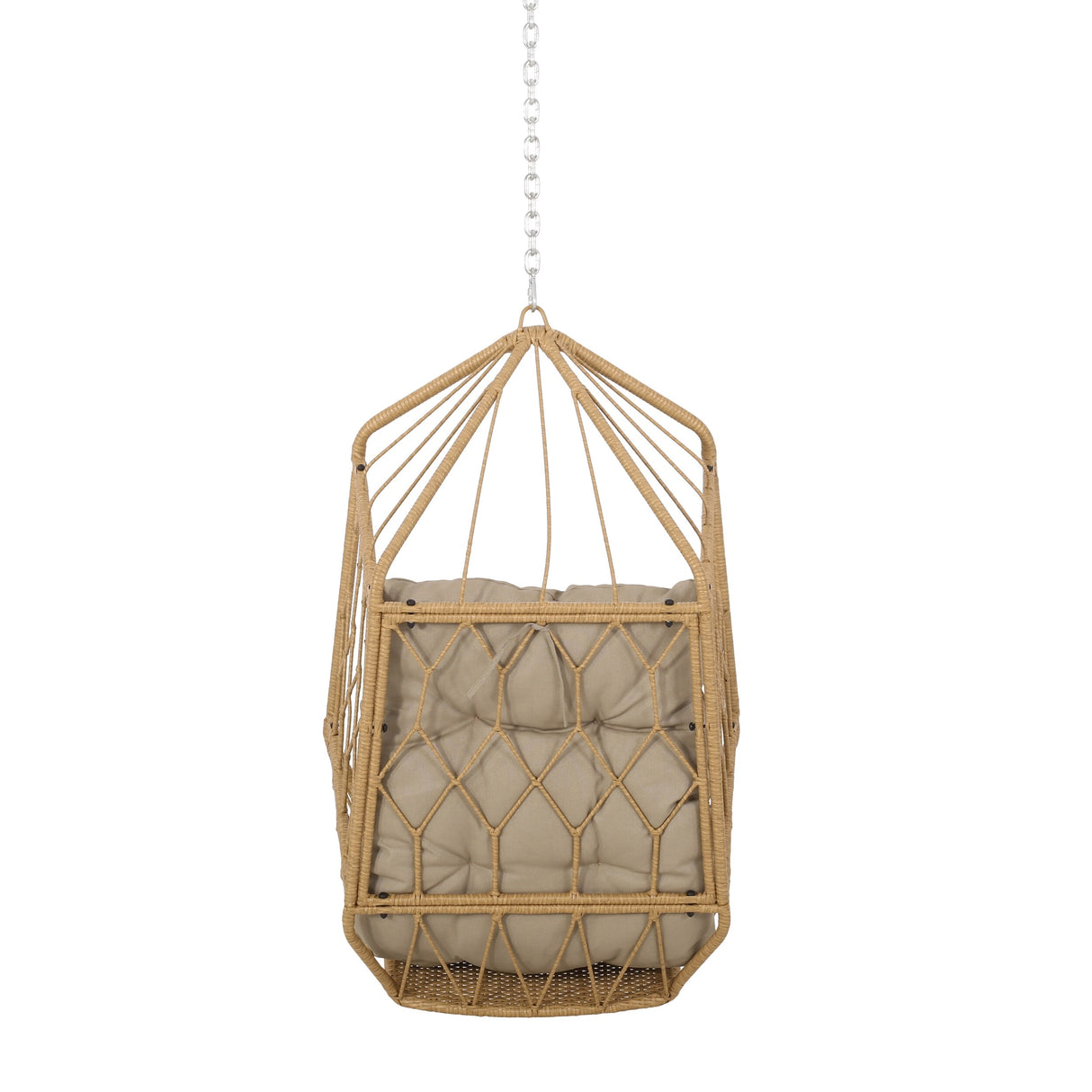 Tamara Outdoor Wicker Outdoor, Indoor Hanging Chair (NO STAND) by Christopher Knight Home