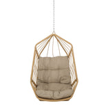 Tamara Outdoor Wicker Outdoor, Indoor Hanging Chair (NO STAND) by Christopher Knight Home