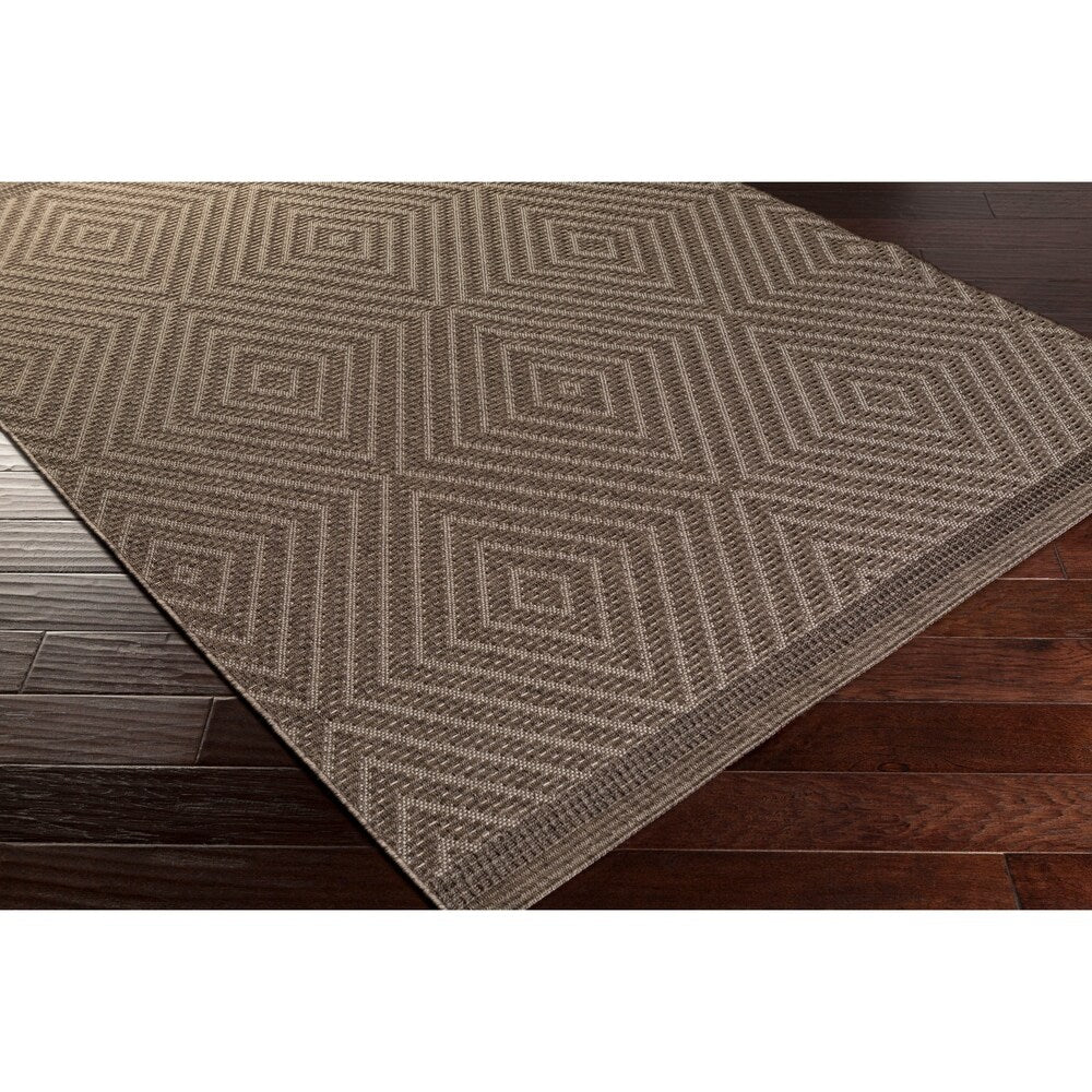 Tamara Solid Indoor/ Outdoor Area Rug - 7'10" x 11'1"