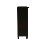 Tamarack Black 5-drawer Chest, by New Classic Furniture