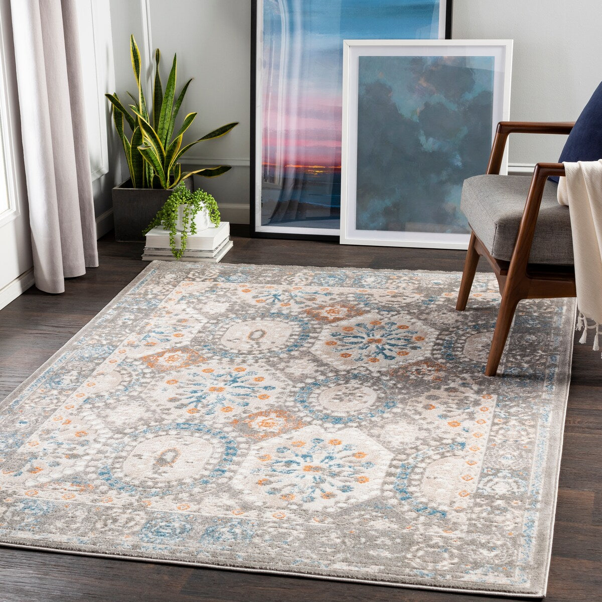 Artistic Weavers Tamir Medallion Trellis Area Rug