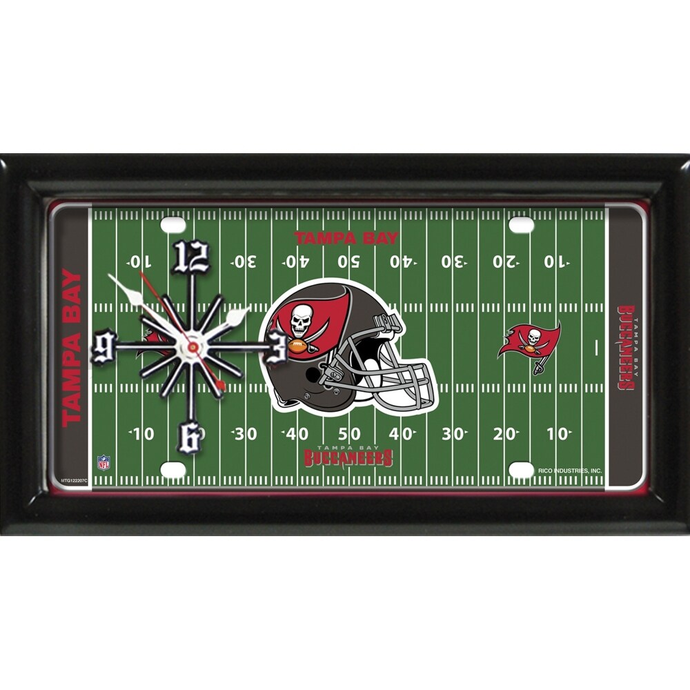 Tampa Bay Buccaneers Field Clock
