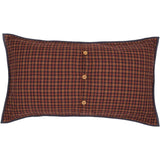 Tan Primitive Bedding VHC Kindred Star Sham Cotton Star Patchwork