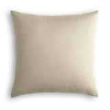 Tan Sunbrella Canvas Outdoor Throw Pillow Cover