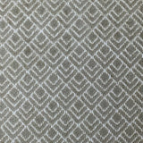 Tan and White Geometric Throw Pillow