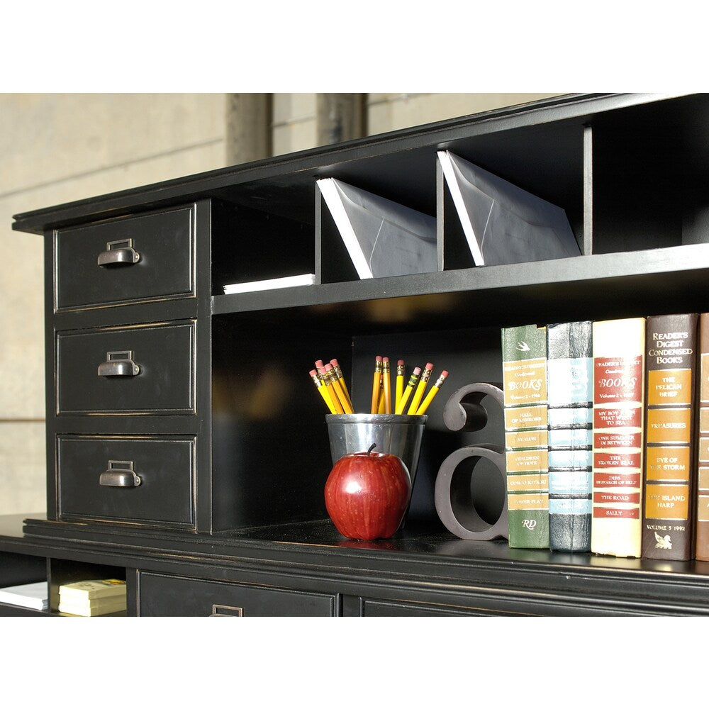 Tansley Landing Black Short Reception Hutch