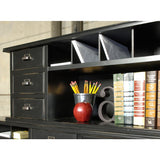 Tansley Landing Black Short Reception Hutch