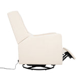 Tanya Luxury Power Motion Recliner Chair with Swivel Glider, Upholstered Living Room Reclining Sofa Chair with Lumbar Support