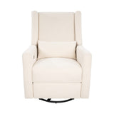 Tanya Luxury Power Motion Recliner Chair with Swivel Glider, Upholstered Living Room Reclining Sofa Chair with Lumbar Support