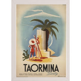 Taormina, Sicily-VINAPP114384 Print 11.25"x7.75" by Vintage Apple Collection