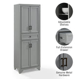 Crosley Tara 3-piece Sideboard and Pantry Set - 15"x108.5"x67.75"