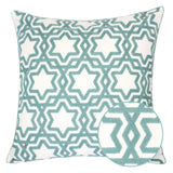 Tara Cotton 20" Square Decorative Throw Pillow
