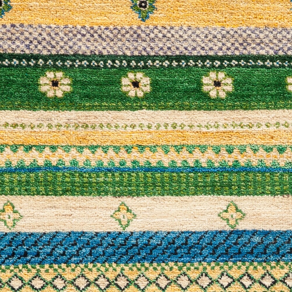 Taribishah Hand Knotted Area Rug (4'2" X 6'2") - 4'2" x 6'2"