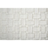 Tatem Minimal Viscose Beige Area Rug