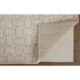 Tatem Minimal Viscose Beige Area Rug