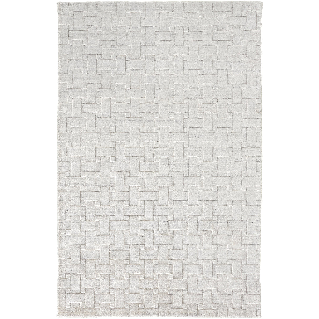 Tatem Minimal Viscose Beige Area Rug