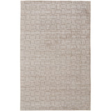 Tatem Minimal Viscose Beige Area Rug