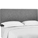Carson Carrington Stryn Upholstered Linen Fabric Headboard