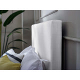 Carson Carrington Stryn Upholstered Linen Fabric Headboard