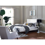 Carson Carrington Stryn Upholstered Linen Fabric Headboard