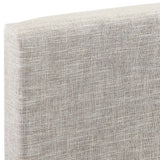 Carson Carrington Stryn Upholstered Linen Fabric Headboard