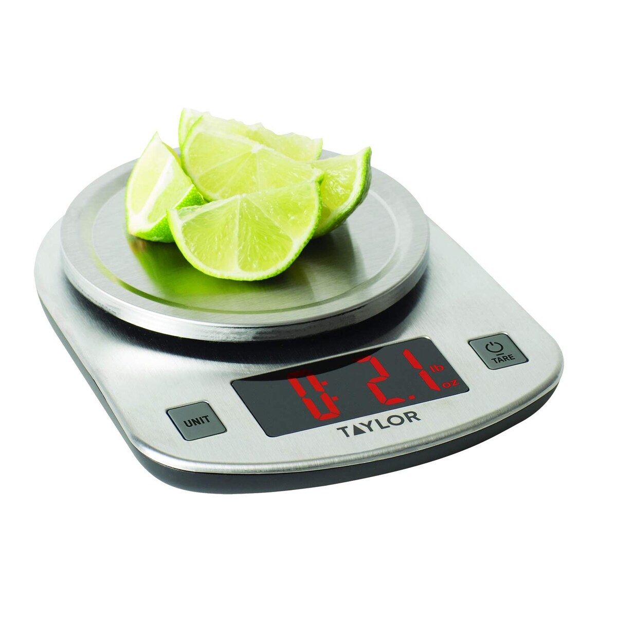 Taylor Stainless Steel Digital Kitchen Scale - 11 pound capacity