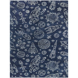 Taylor & Olive Space Rockets Kids Area Rug