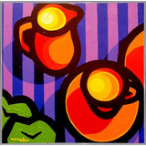 Tea And Apples-JOHNOL125612 Print 6.75"x6.75" by John Nolan
