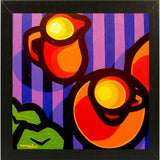 Tea And Apples-JOHNOL125612 Print 6.75"x6.75" by John Nolan
