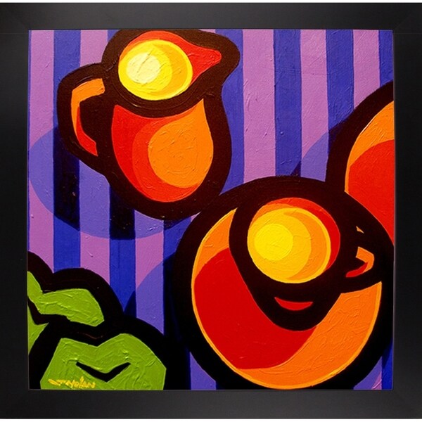 Tea And Apples-JOHNOL125612 Print 6.75"x6.75" by John Nolan