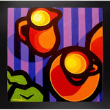 Tea And Apples-JOHNOL125612 Print 6.75"x6.75" by John Nolan