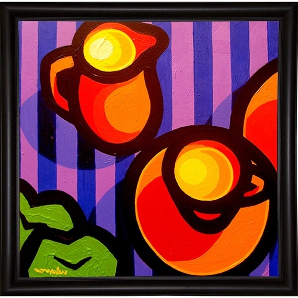 Tea And Apples-JOHNOL125612 Print 6.75"x6.75" by John Nolan