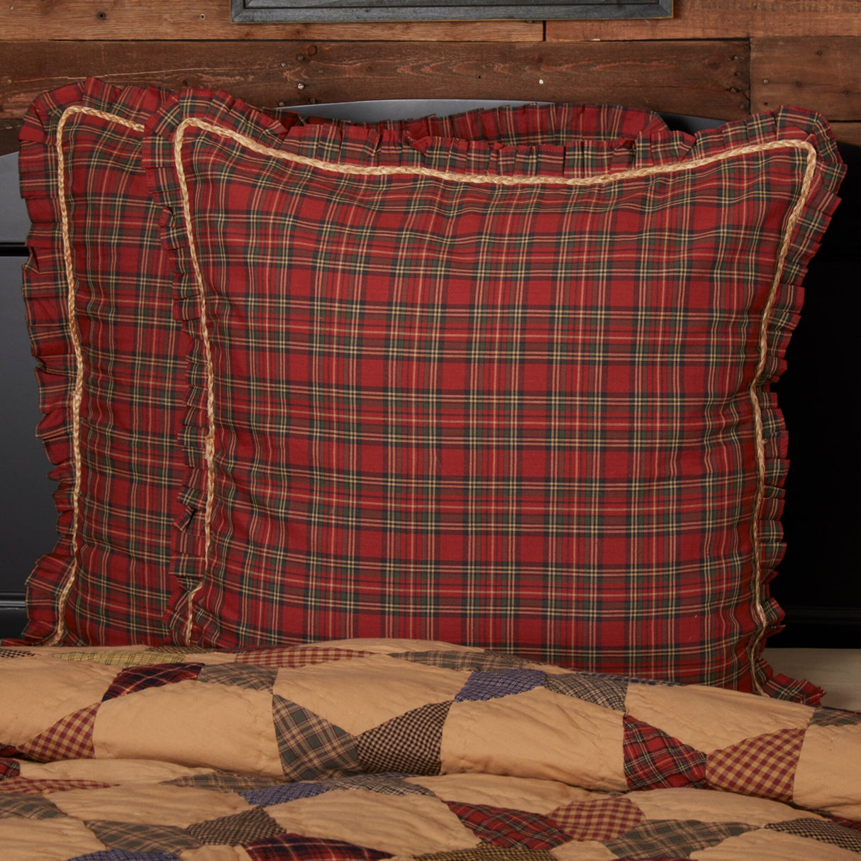 Tea Star Fabric Euro Sham 26x26