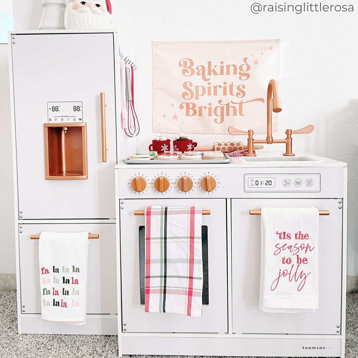 Teamson Kids Little Chef Milano Wooden Modular Play Kitchen
