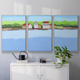 Technicolor Jungle IV - Multi Piece Framed Canvas