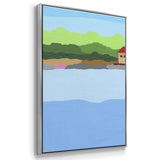 Technicolor Jungle IV - Multi Piece Framed Canvas