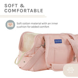 Teddy 14.5'' Dog & Cat Carrier Bag in Light Pink - 14.5