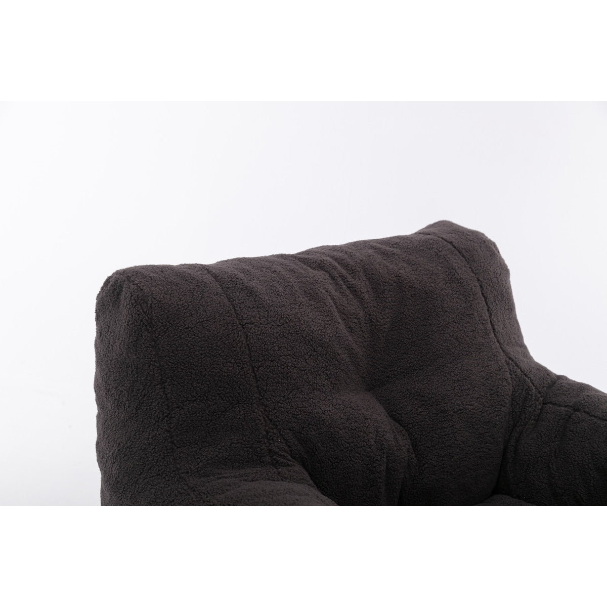 Teddy Fabric Soft Tufted Bean Bag Chair