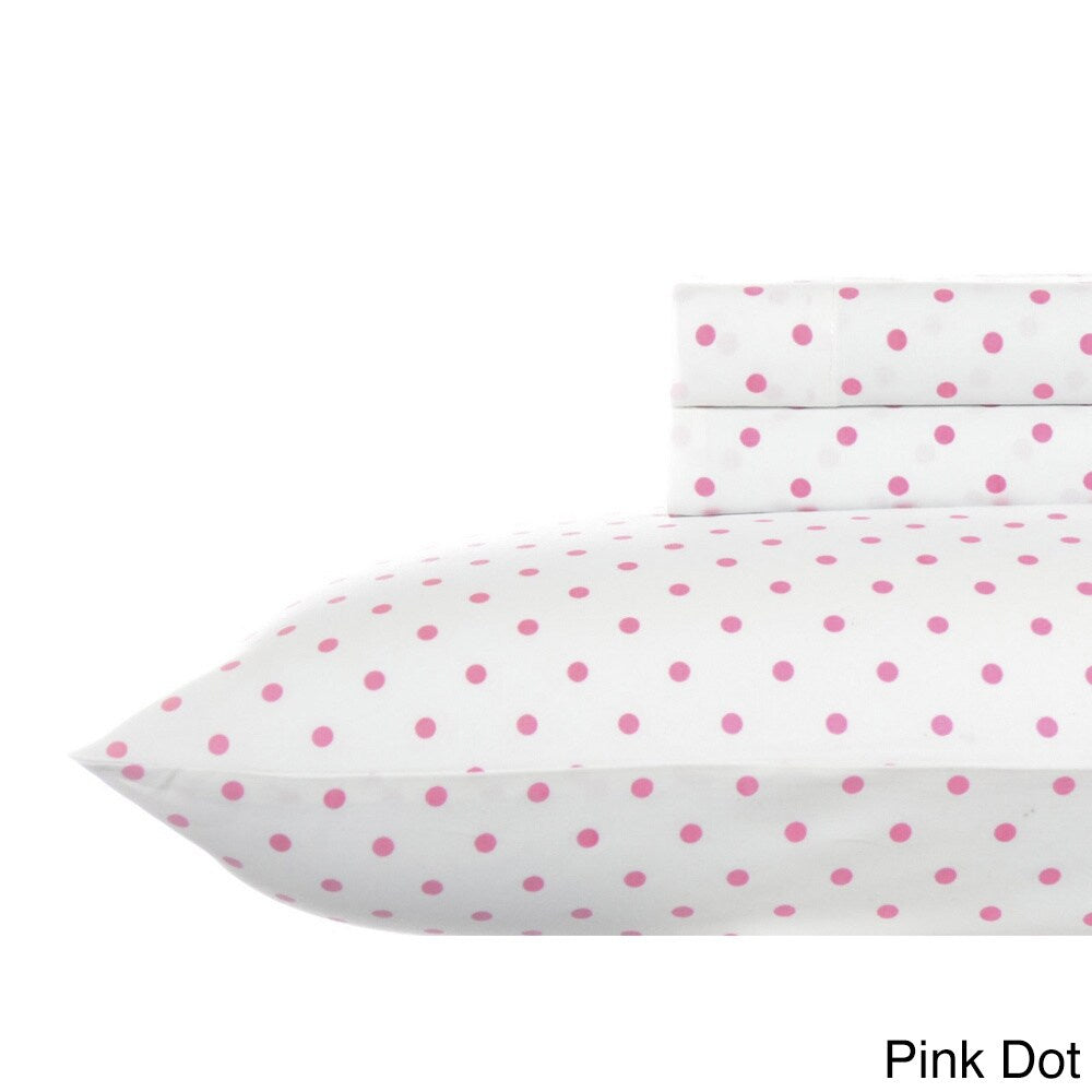 Teen Vogue Wrinkle-resistant Printed Sheet Set