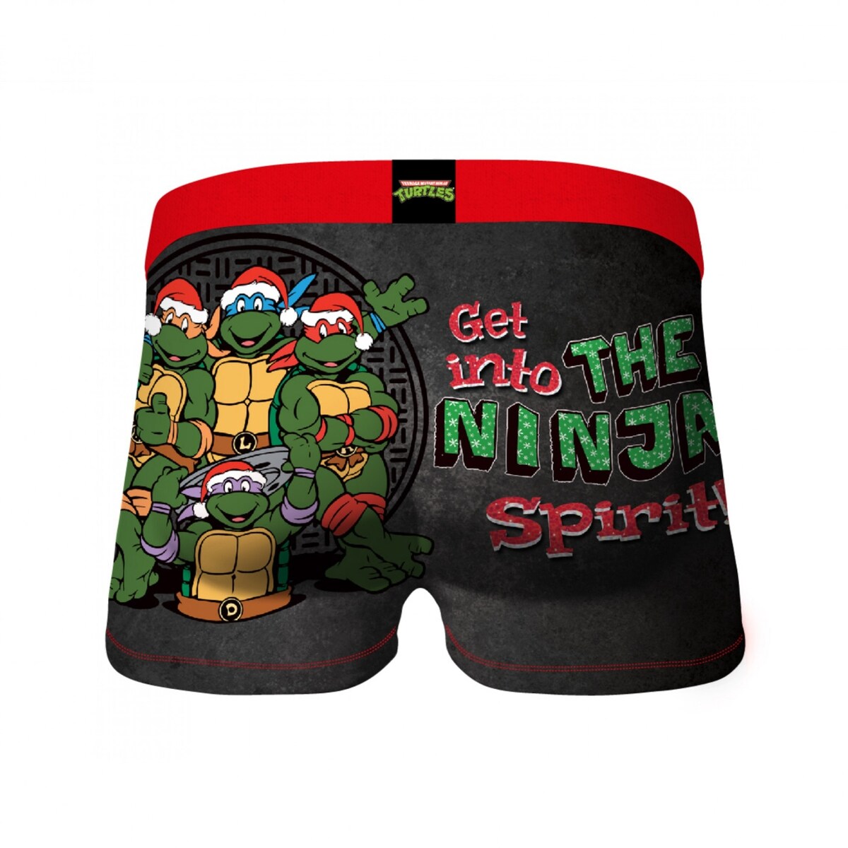 Teenage Mutant Ninja Turtles Holiday Spirit Crazy Boxer Briefs